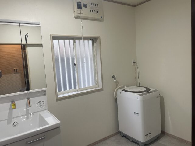 完成　洗面脱衣室